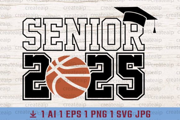 2025 Baseball Graduation Graphics for T-Shirt Designs