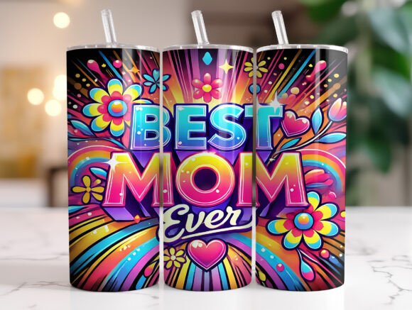 Best Mom Ever Tumbler Wrap: Premium Graphics Review