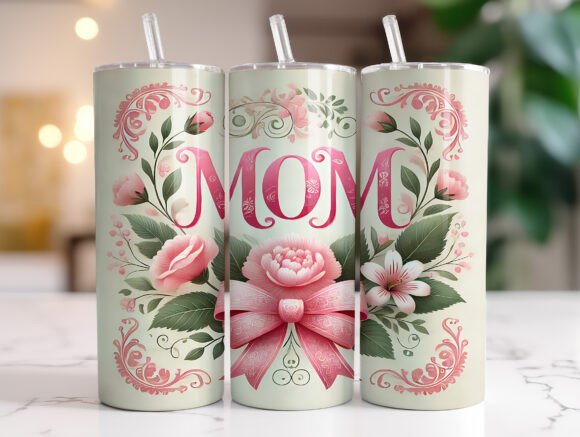 Mom Tumbler Graphics for Blog Wraps