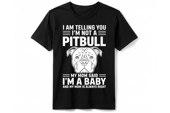 Not a Pitbull T-Shirt: Graphics for T-Shirt Designs