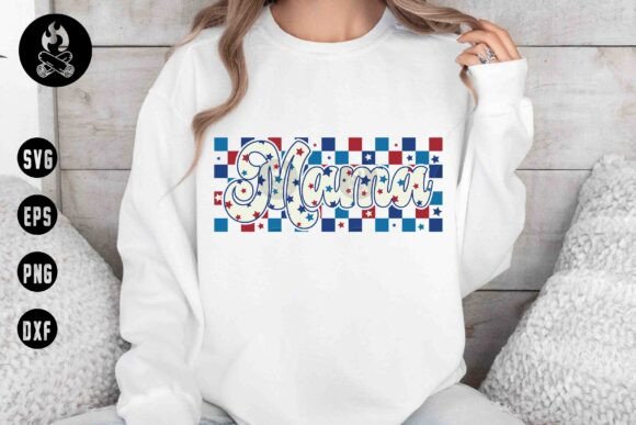 Patriotic Mama SVG: Graphics for T-Shirt Designs