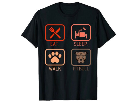 Pitbull SVG for T-Shirt Designs & Graphics