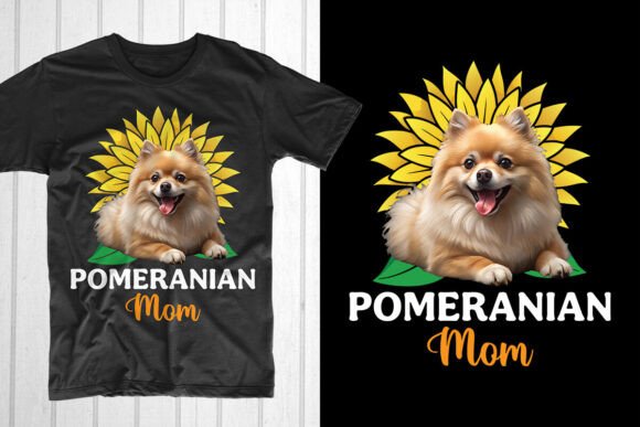 Pomeranian Mom Sunflower: A Designer's Take on This Cute Embroidery File