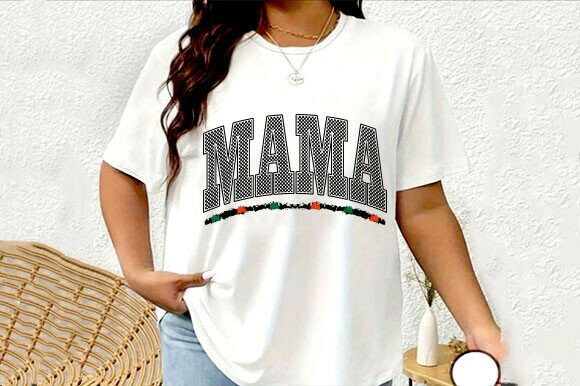 Retro Mama Graphics for T-Shirt Designs