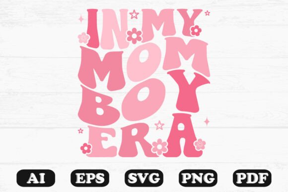 Trendy in My Mom Boy Era Design on Black Review